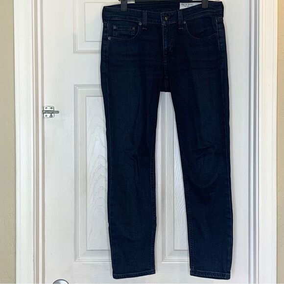 Rag & Bone Dre Low Rise Slim Boyfriend Jeans Size 25 - Picture 1 of 9